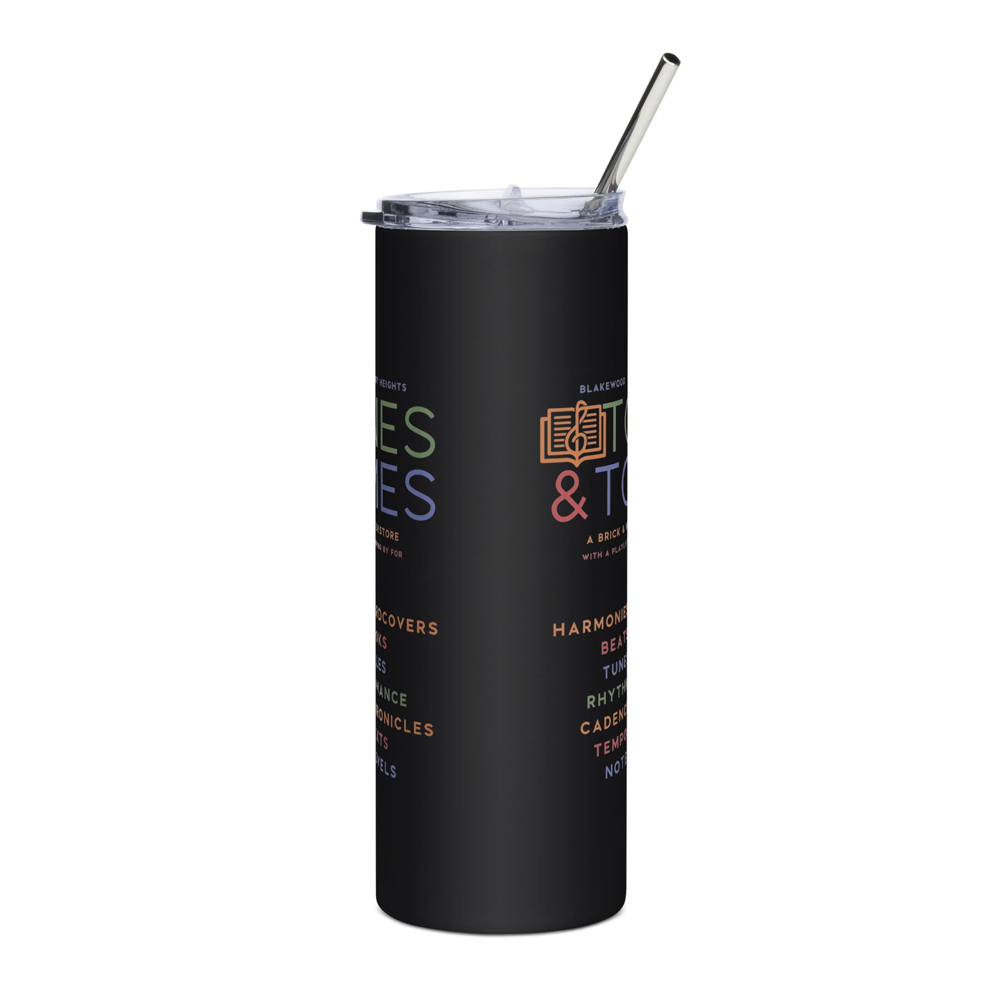 T&T Bookstore tumbler