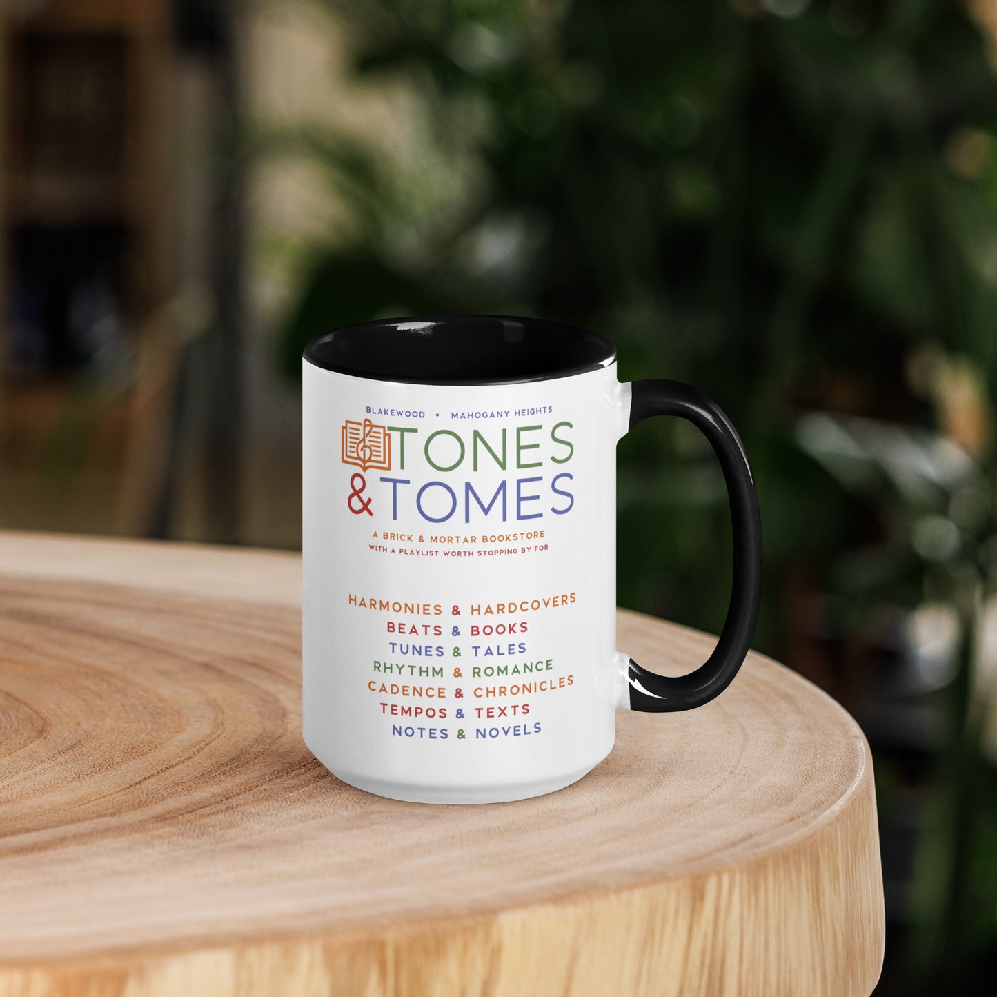 T&T Bookstore Mug
