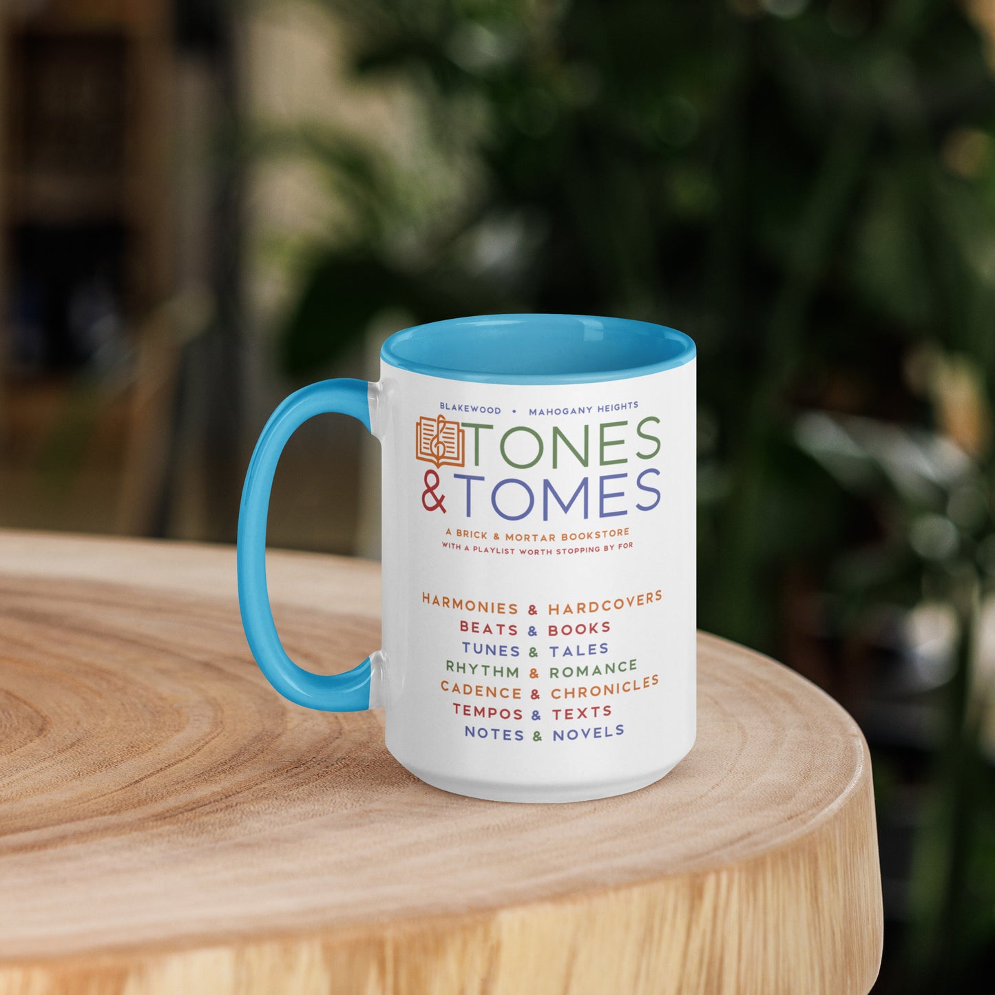 T&T Bookstore Mug