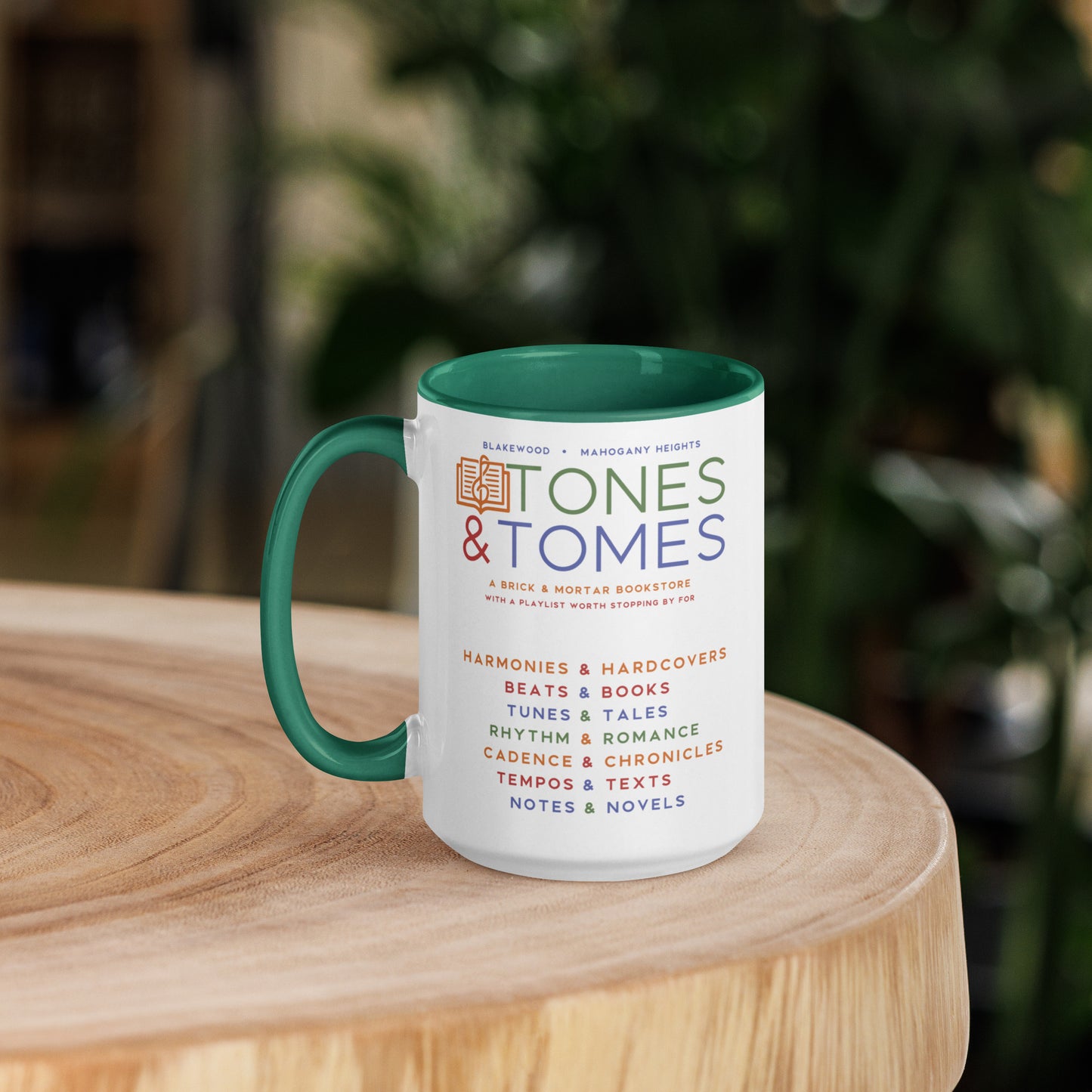 T&T Bookstore Mug