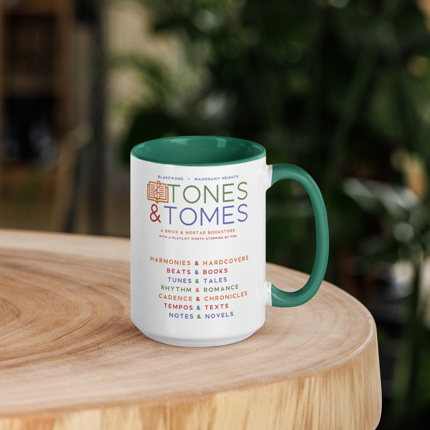 T&T Bookstore Mug