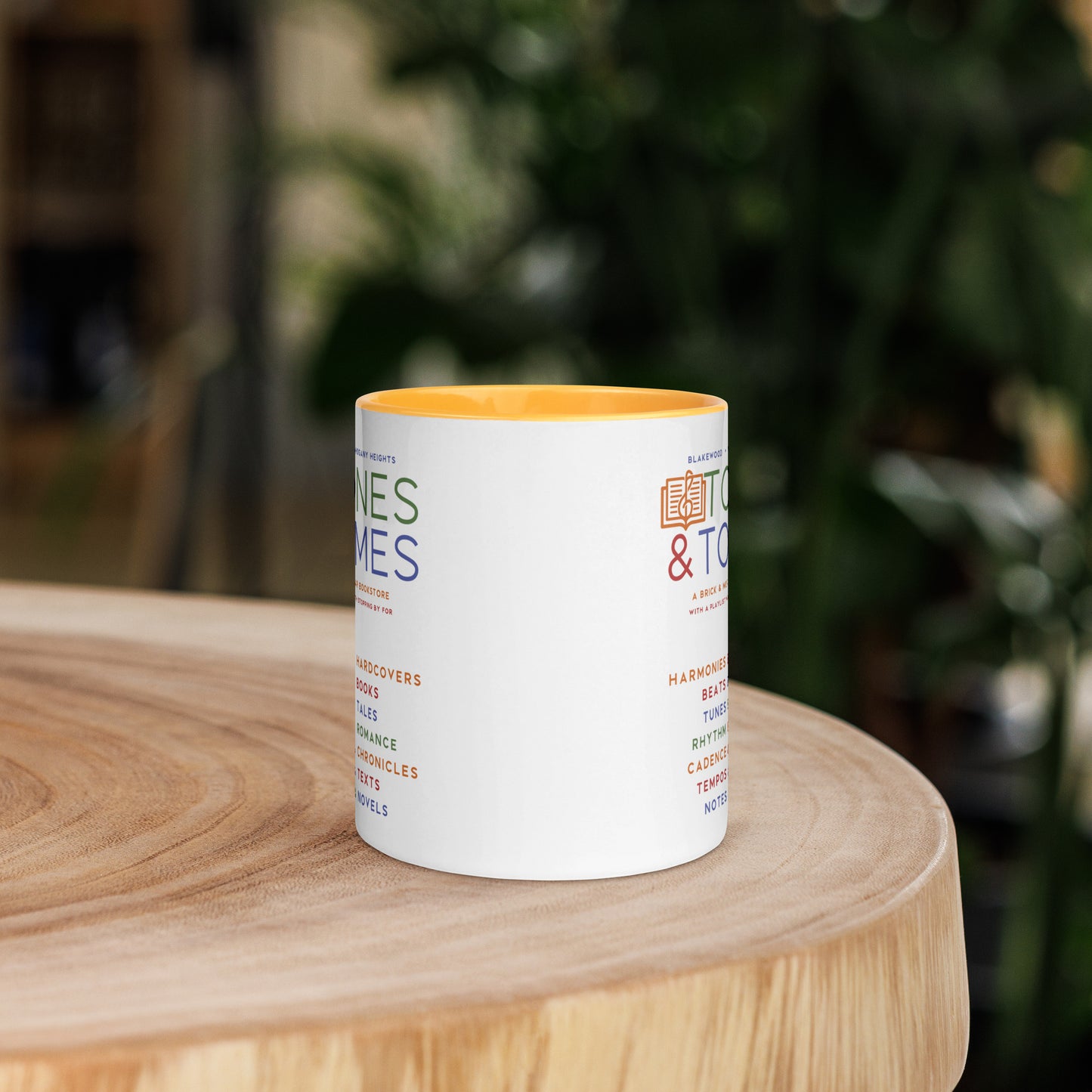 T&T Bookstore Mug