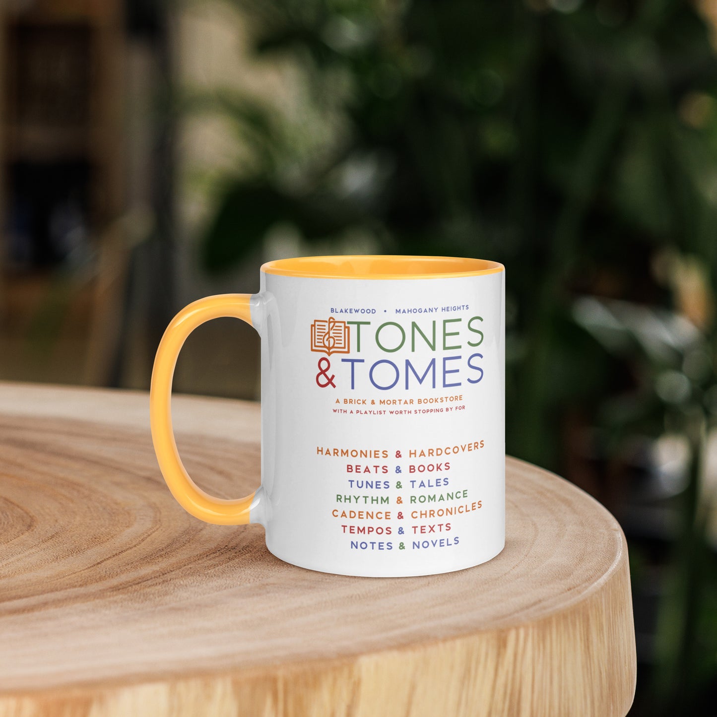 T&T Bookstore Mug