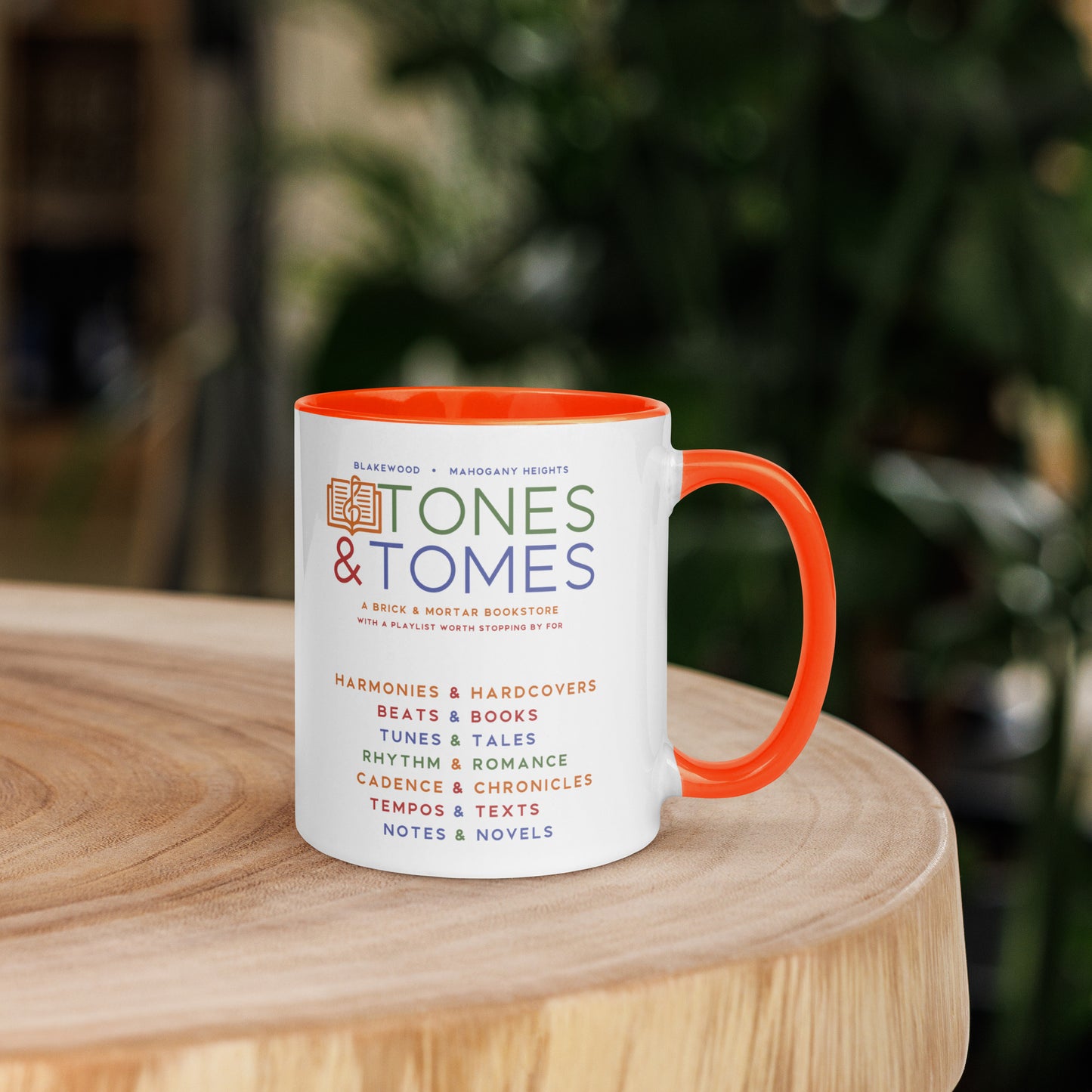 T&T Bookstore Mug