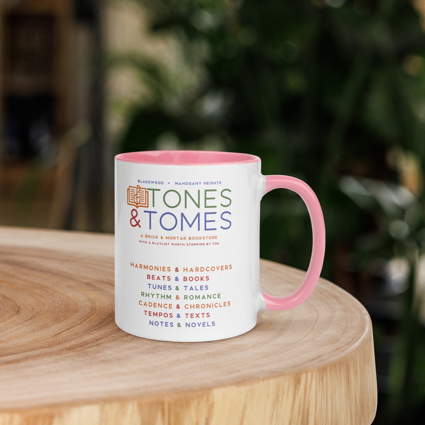 T&T Bookstore Mug