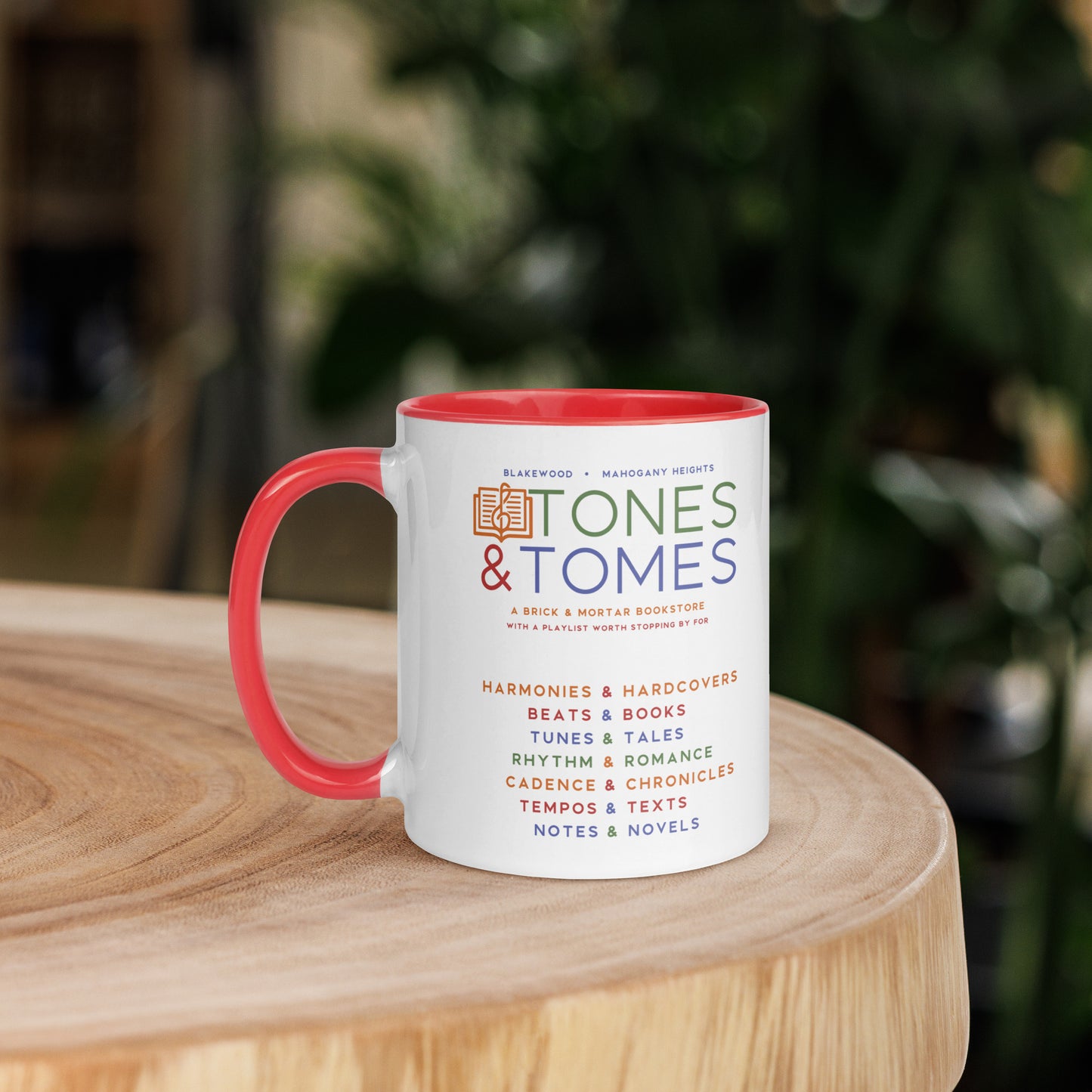 T&T Bookstore Mug