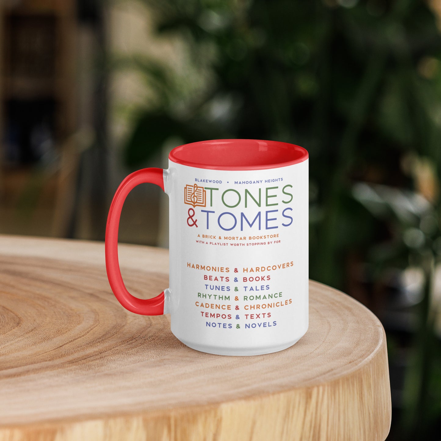 T&T Bookstore Mug