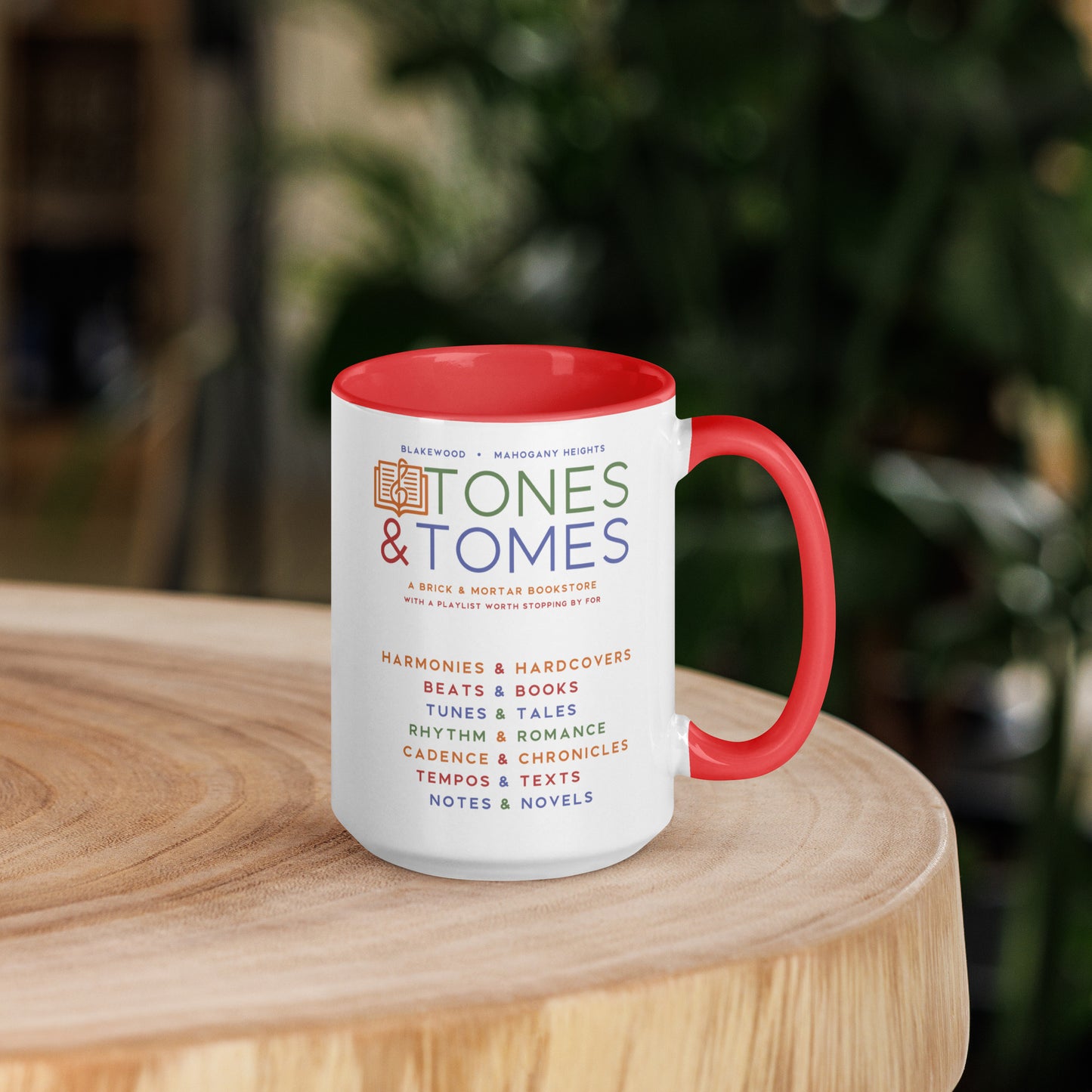 T&T Bookstore Mug