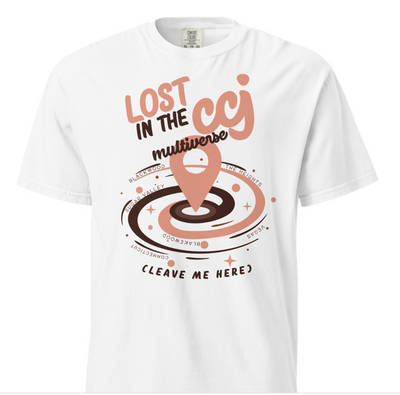 CCJ Multiverse Tee White
