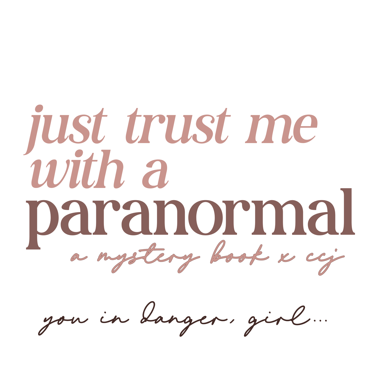 Just Trust Me - Blind Date w/a book