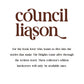 Council Liason - Welcome To The Heights