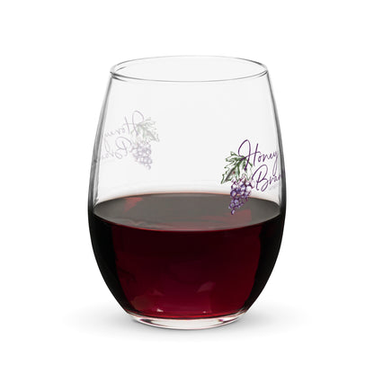 Honey Branch wine glass