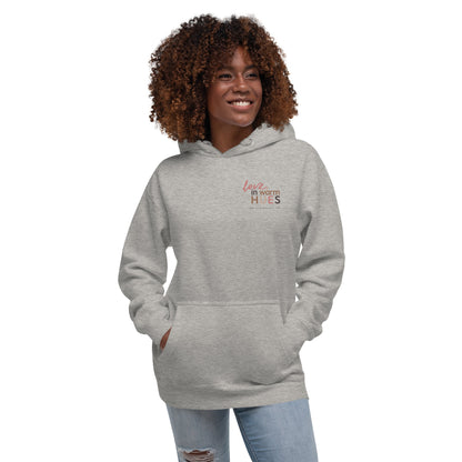 Love, in Warm Hues Hoodie